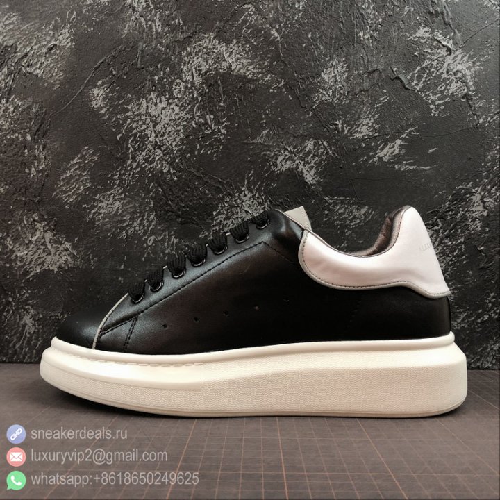 Alexander McQueen Sole Unisex Sneakers 37681 3M Black White